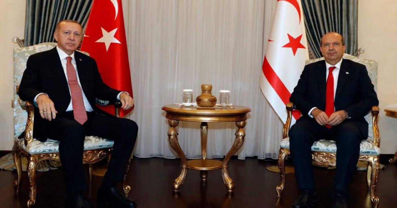 Cumhurbaşkanı Erdoğan Ersin Tatar Cumhurbaşkanı Erdoğan Ersin Tatar