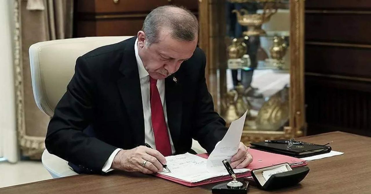 Cumhurbaşkanı Erdoğan İmzasıyla Cumhurbaşkanı Erdoğan İmzasıyla