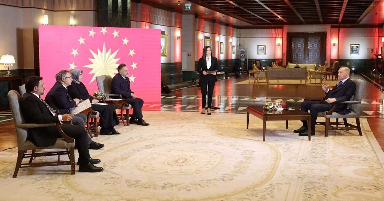 Cumhurbaşkanı Erdoğan Ortak Yayın Cumhurbaşkanı Erdoğan Ortak Yayın