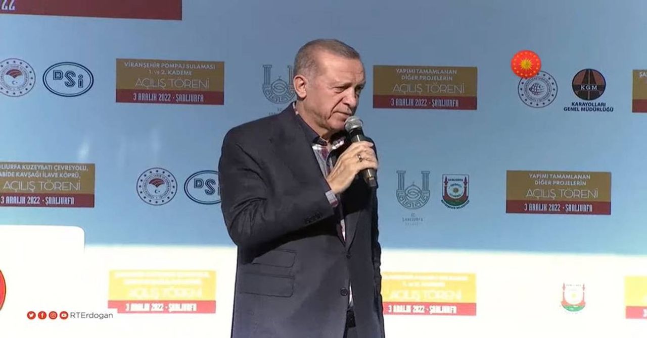 Cumhurbaşkanı Erdoğan Şanlıurfa Cumhurbaşkanı Erdoğan Şanlıurfa
