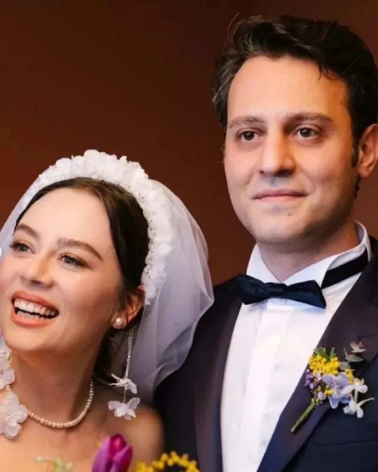 Demet Evgar Levent Babataş çiftinin nikahından kareler Demet Evgar Levent Babataş çiftinin nikahından kareler