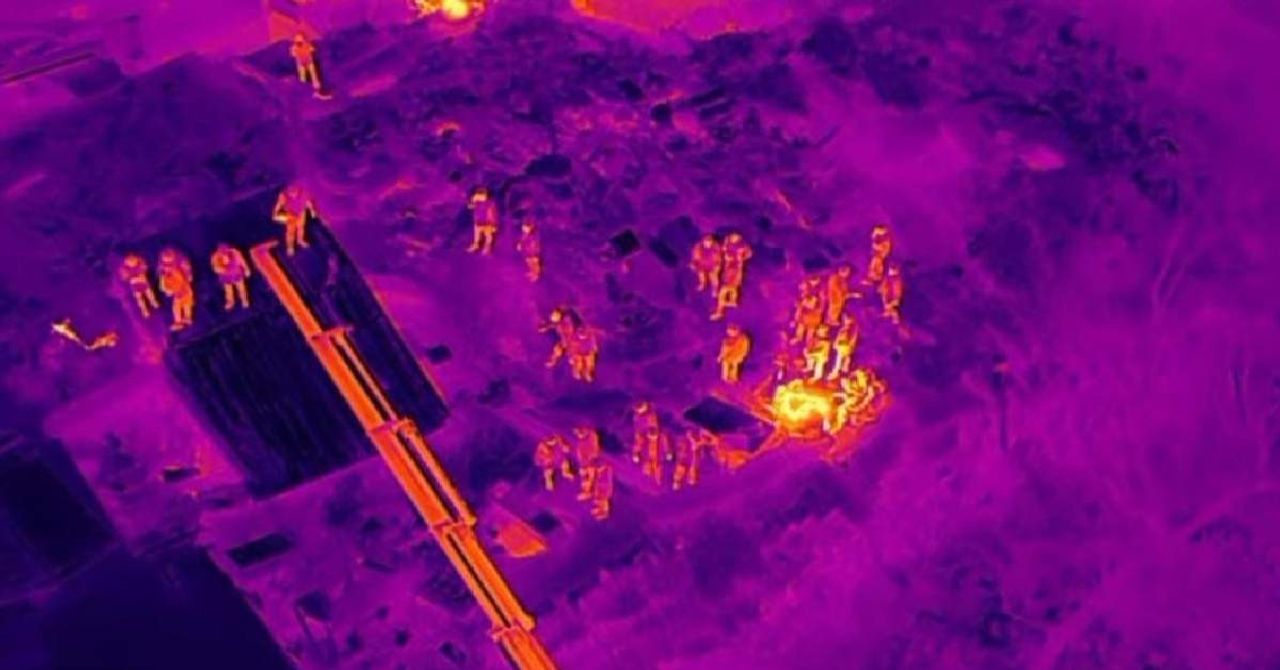 Deprem Termal Kamera Deprem Termal Kamera