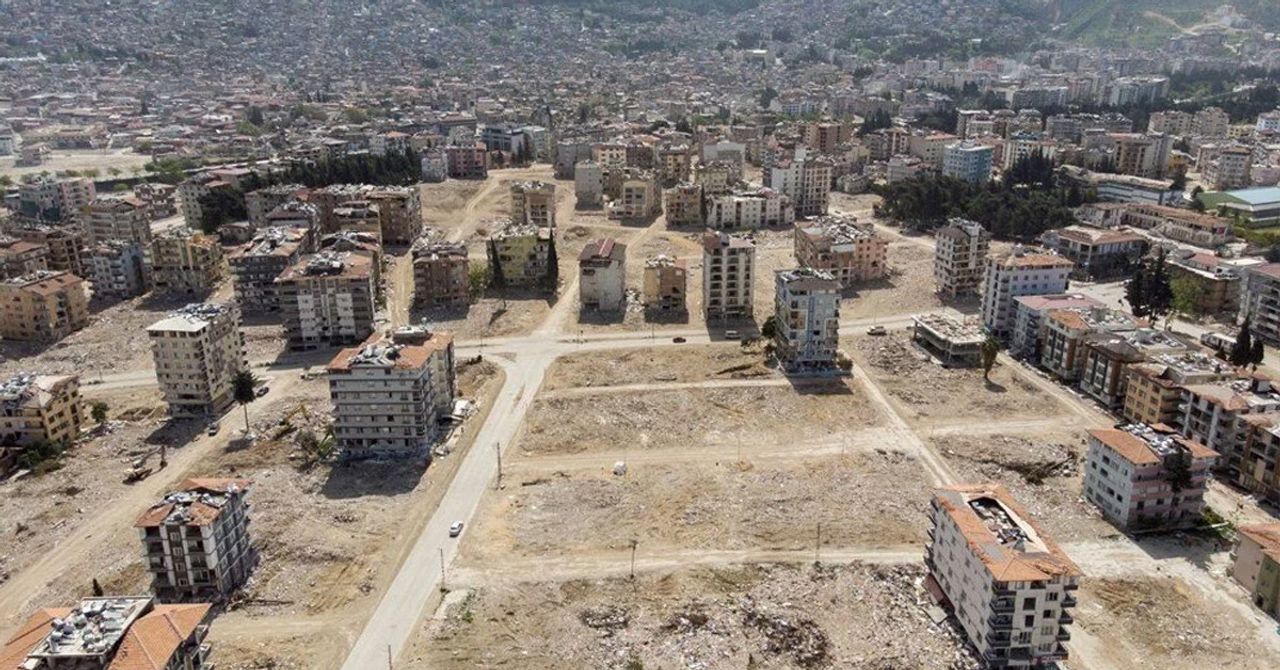 Dron ile görüntülendi Dron ile görüntülendi