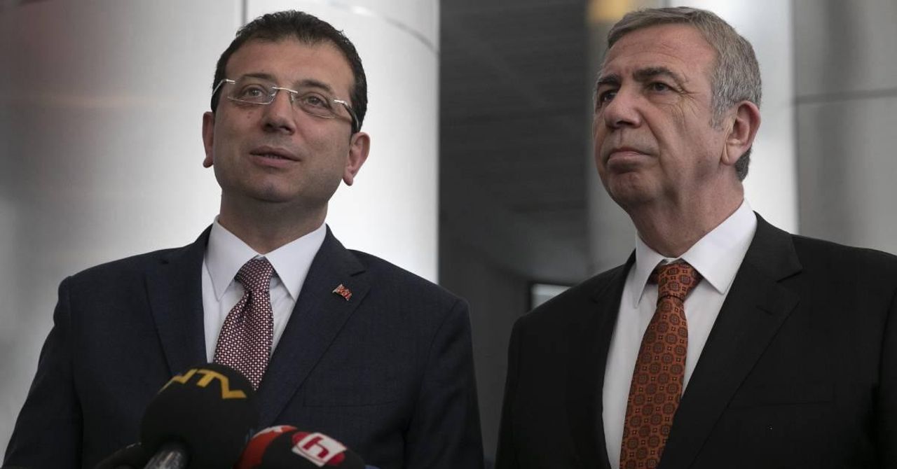 Ekrem İmamoğlu- Mansur Yavaş Ekrem İmamoğlu- Mansur Yavaş