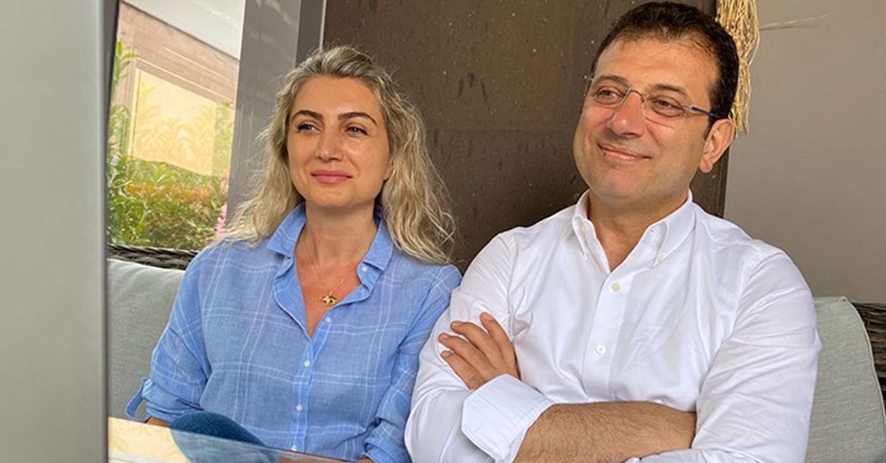 Ekrem İmamoğlu Ve Eşi Dilek İmamoğl Ekrem İmamoğlu Ve Eşi Dilek İmamoğl
