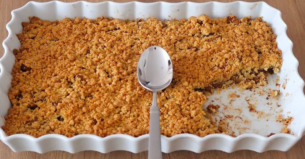 Elmalı Crumble Nasıl Yapılır Elmalı Crumble Nasıl Yapılır