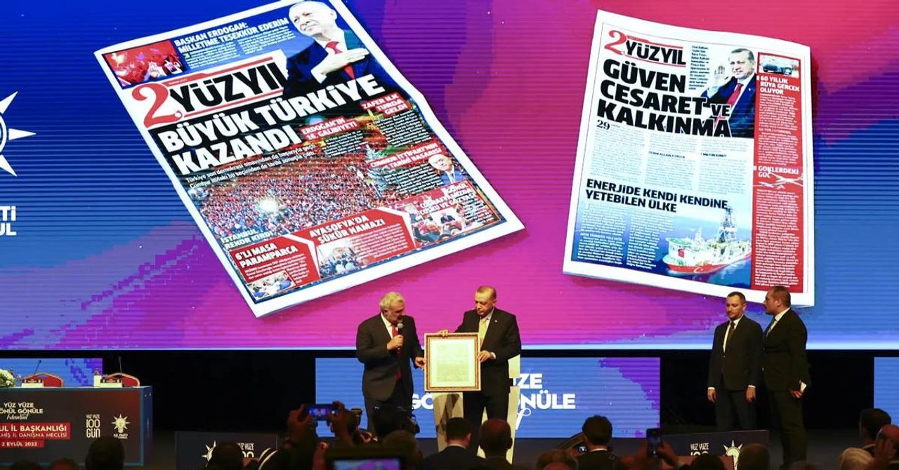 Erdoğan 2. Sayfa gazetesi Erdoğan 2. Sayfa gazetesi