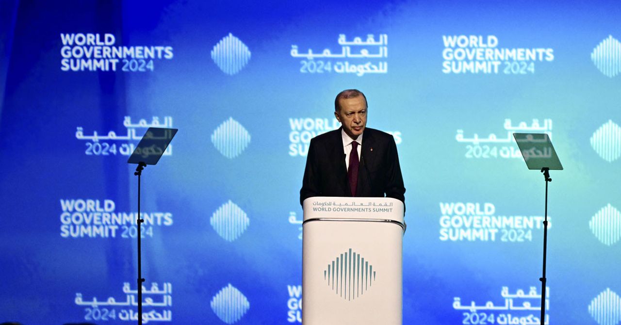 Erdoğan BAE Dünya Hükümetler Zirvesi Erdoğan BAE Dünya Hükümetler Zirvesi