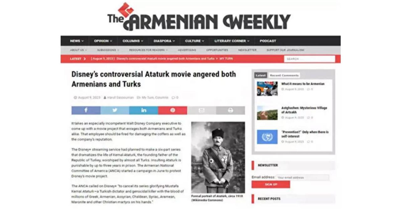 Ermeni Kanalı Atatürk Belgeseli