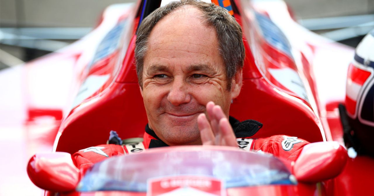 eski Formula 1 yarış pilotu Gerhard Berger eski Formula 1 yarış pilotu Gerhard Berger
