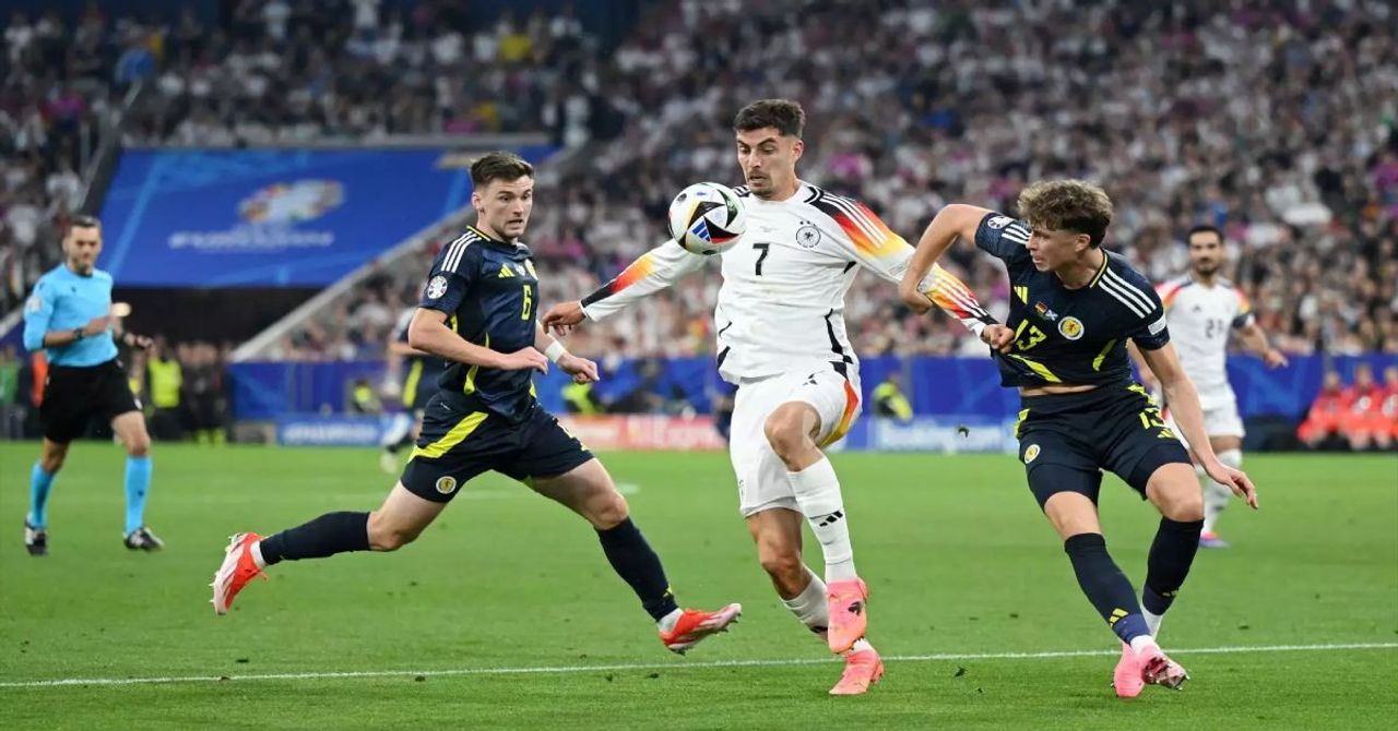 EURO 2024’ün açılış maçında gol yağmuru: Almanya İskoçya’yı sahadan sildi EURO 2024’ün açılış maçında gol yağmuru: Almanya İskoçya’yı sahadan sildi