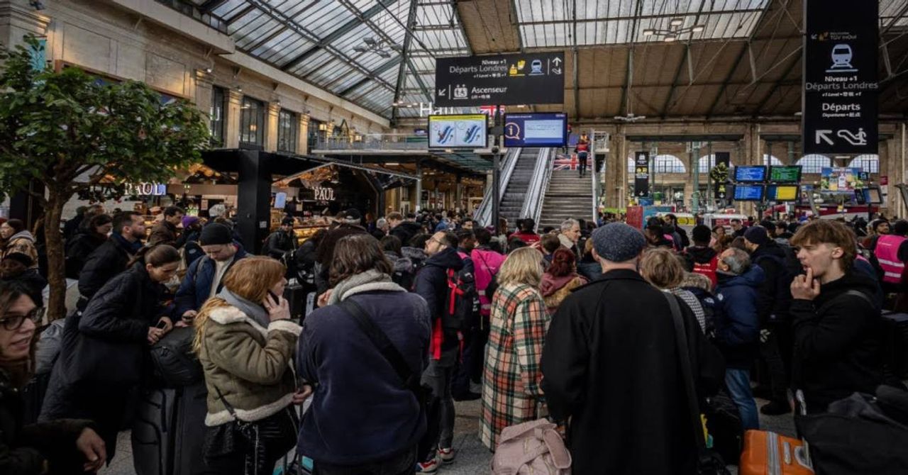 Eurostar tren seferleri iptal edildi Eurostar tren seferleri iptal edildi