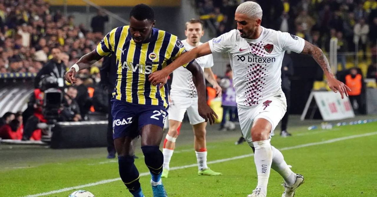 Fenerbahçe Hatayspor Fenerbahçe Hatayspor