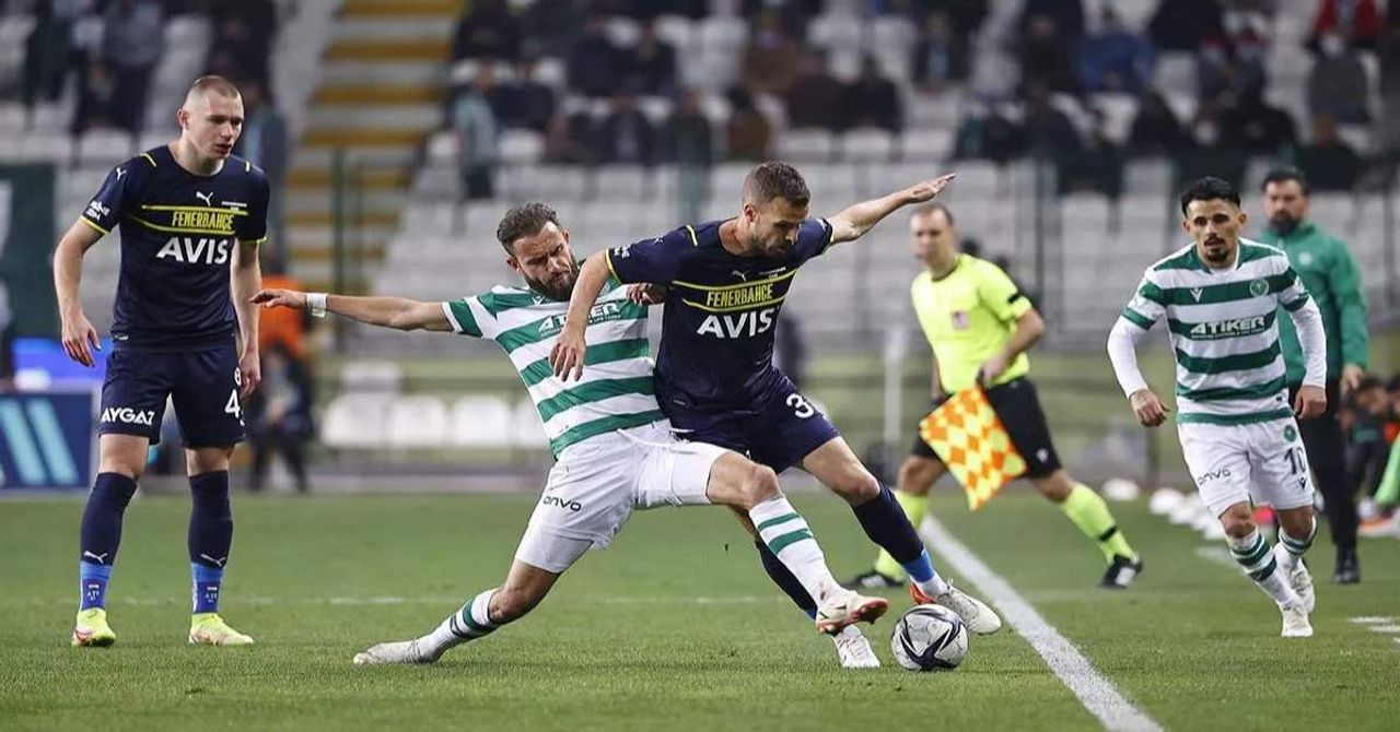 Fenerbahçe Konyaspor Fenerbahçe Konyaspor