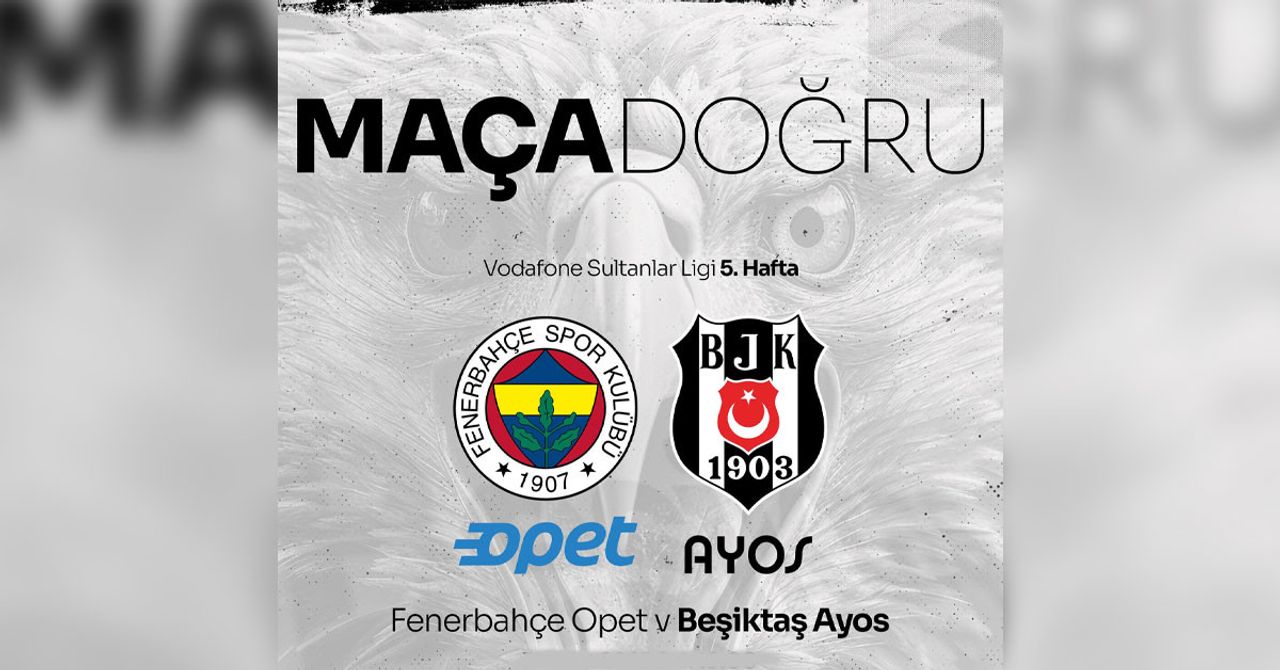 Fenerbahçe Opet ve Beşiktaş Ayos Voleybol maçı Fenerbahçe Opet ve Beşiktaş Ayos Voleybol maçı