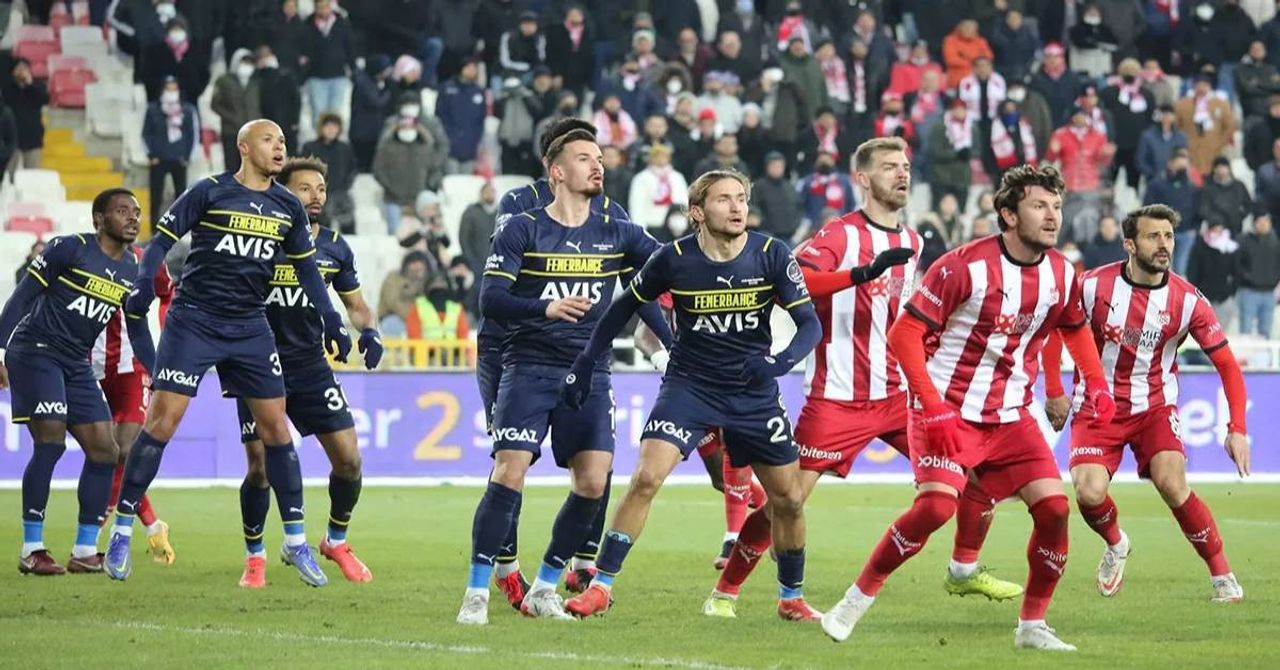 Fenerbahçe Sivasspor Fenerbahçe Sivasspor