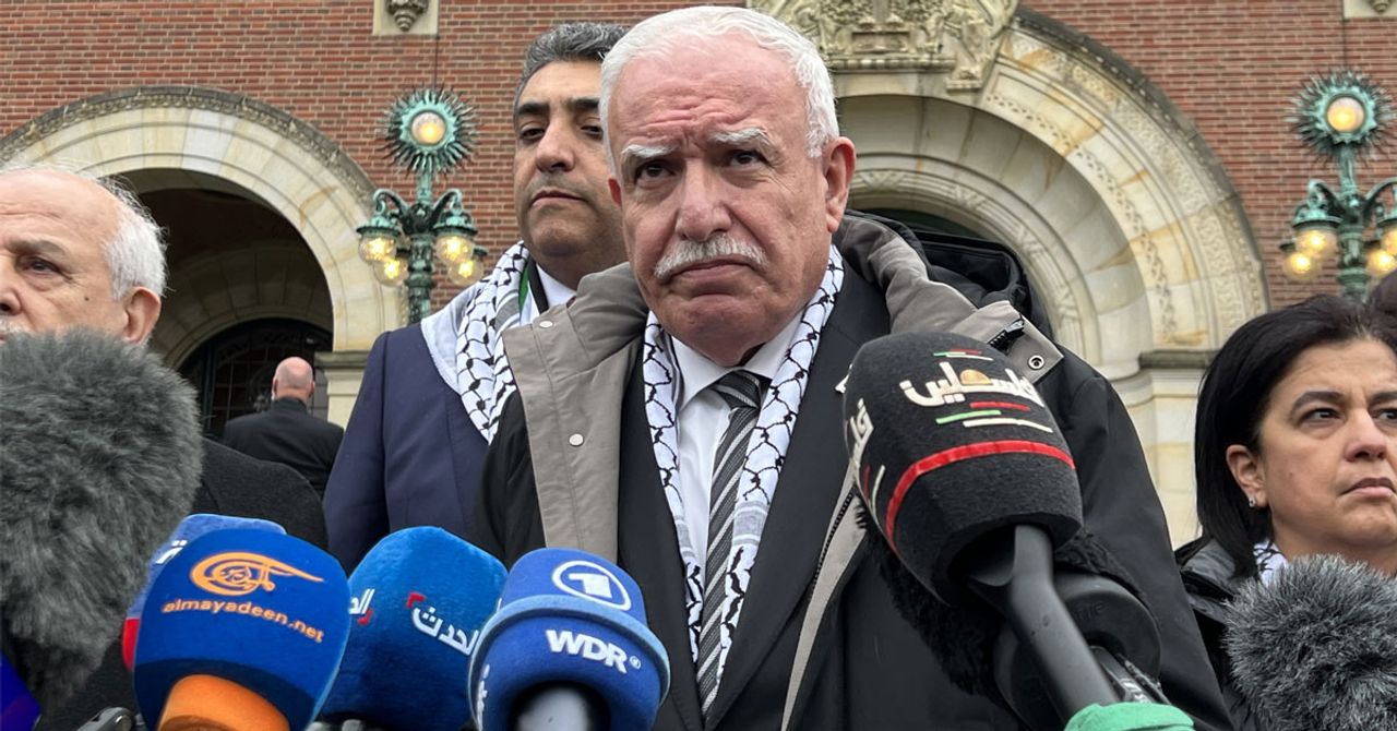 Filistin Dışişleri Bakanı Maliki Filistin Dışişleri Bakanı Maliki