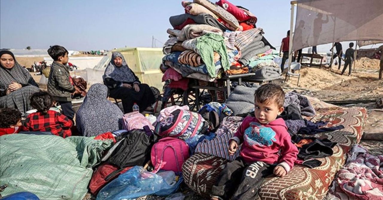 Gazze yağmur sularına teslim Gazze yağmur sularına teslim