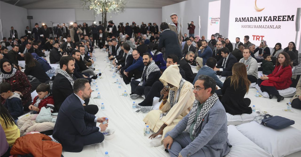 Gazzeliler için ‘Ramazanda Bir Filistin Gecesi’ etkinliği yapıldı!