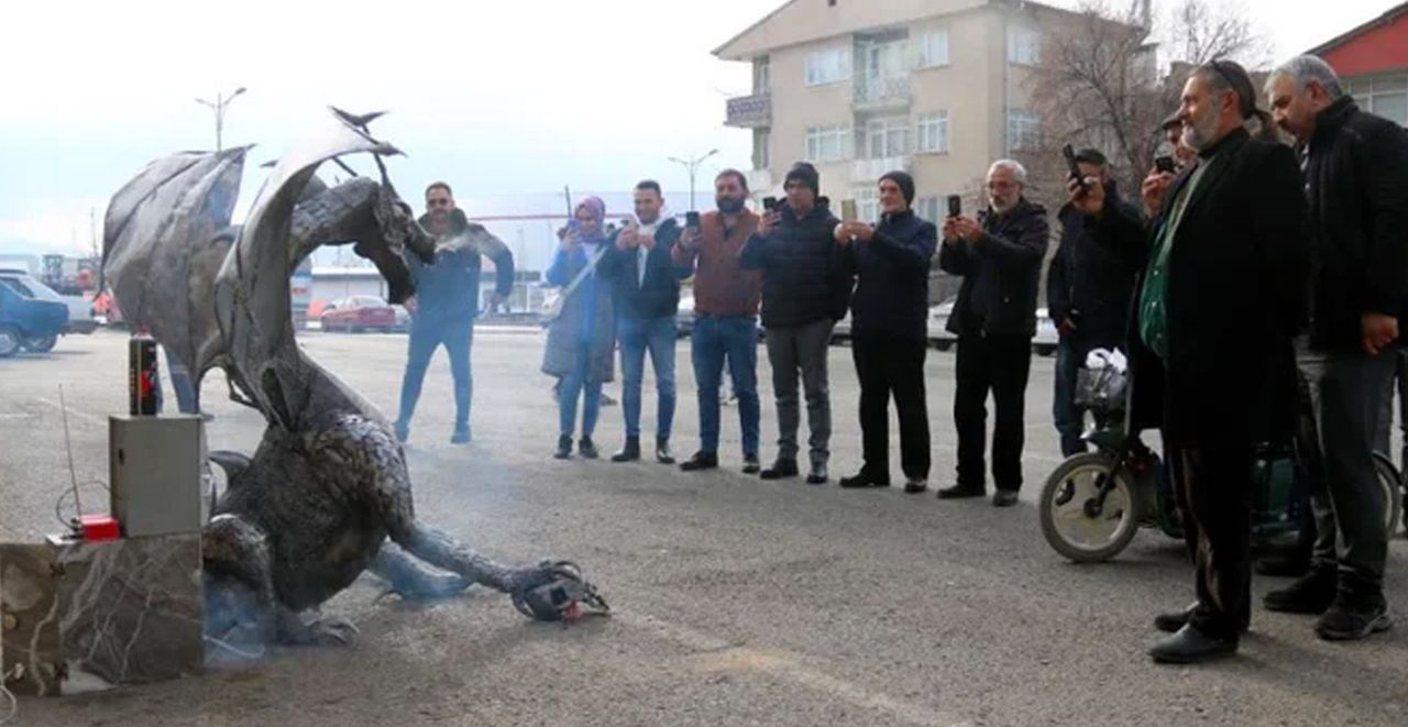 Görenleri şaşkına çevirdi