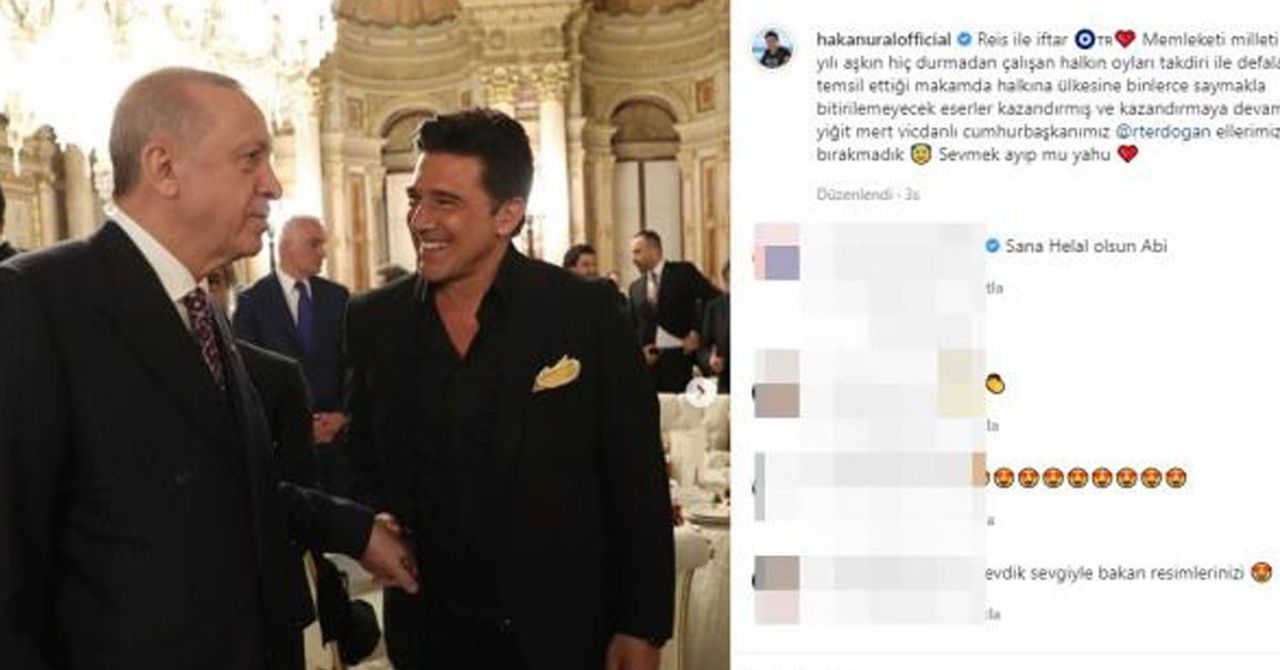 Hakan Ural Cumhurbaşkanı ile olan karesini paylaştı Hakan Ural Cumhurbaşkanı ile olan karesini paylaştı