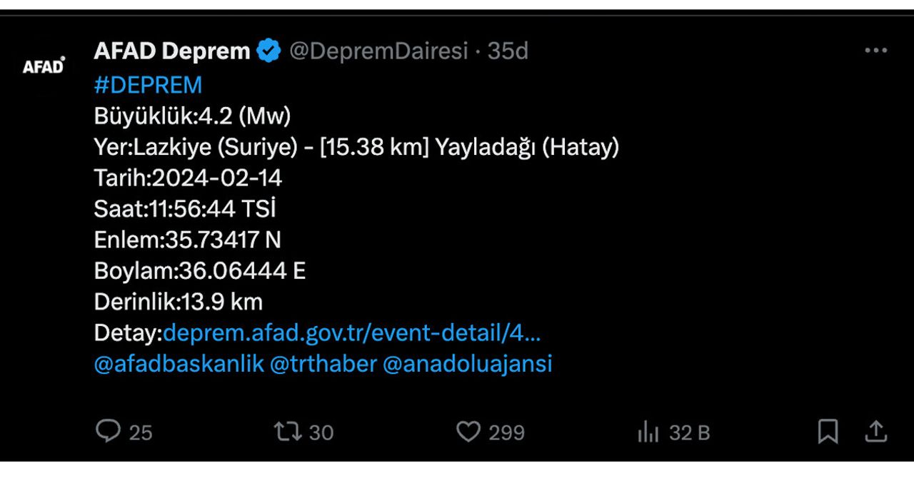 Hatay deprem Hatay deprem