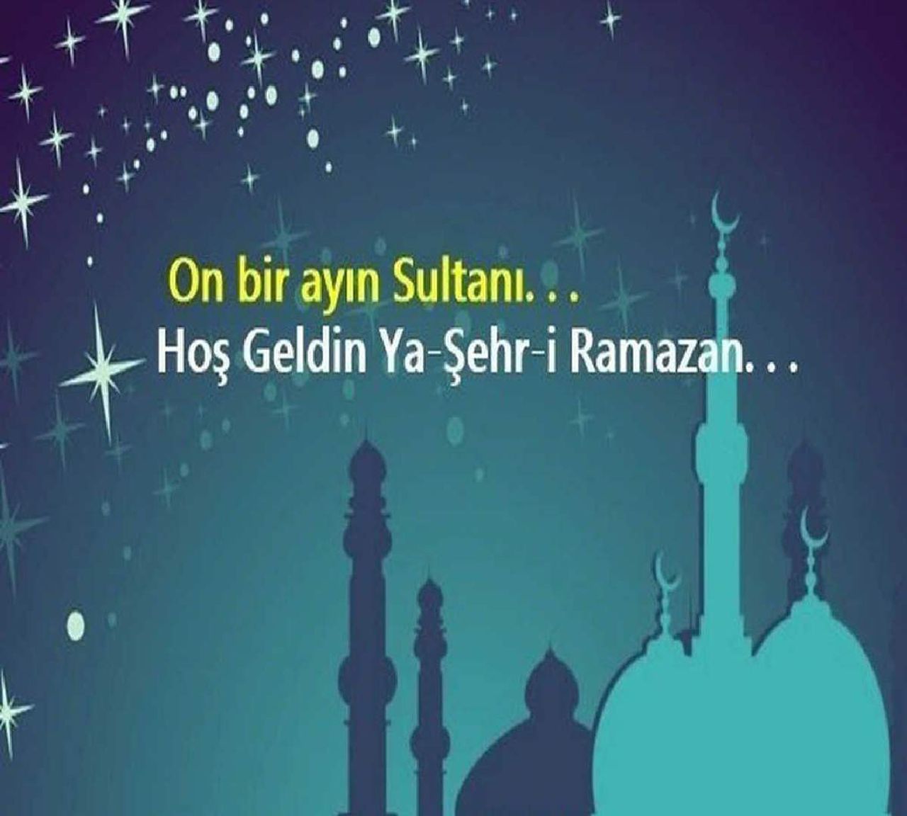 Hoş geldin ya şehri ramazan mesajları 2022