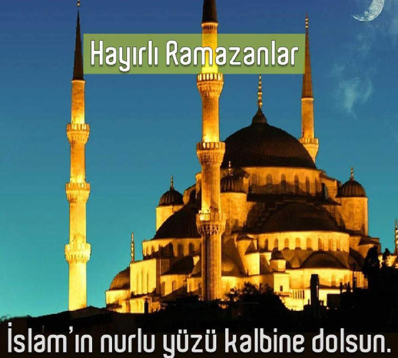 Hoş geldin ya şehri ramazan mesajları 2022