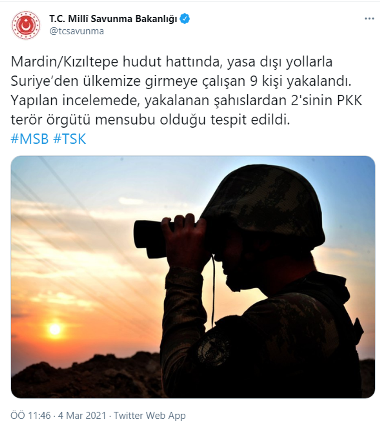 MSB, Türkiye MSB, Türkiye