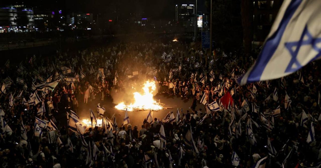 İsrail Yargı Düzenlemesi Protestolar