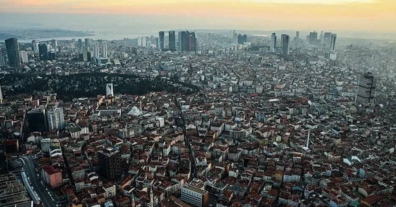 İstanbul Bina Yaşı Haritası-1 İstanbul Bina Yaşı Haritası-1