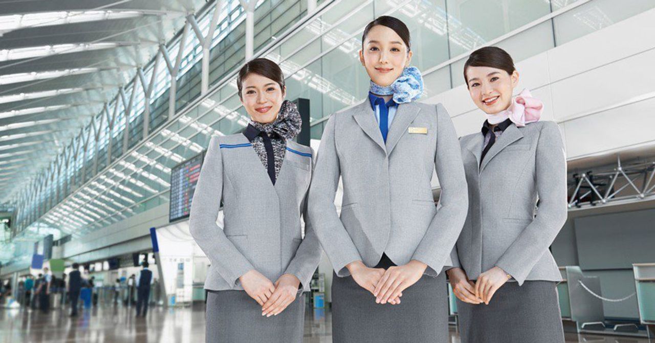 Japon kabin görevlisi Japon kabin görevlisi