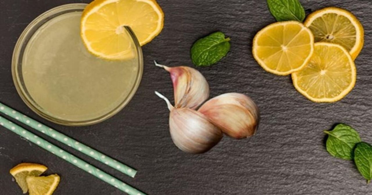 Limon suyu ve sarımsak kürü Limon suyu ve sarımsak kürü