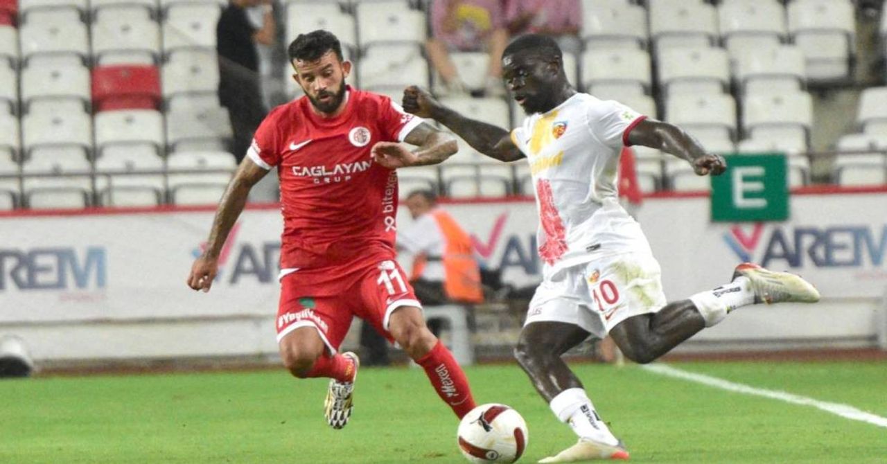 Kayserispor Antalyaspor Kayserispor Antalyaspor