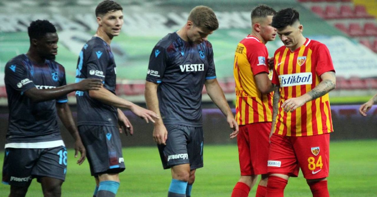 Kayserispor Trabzonspor maçı Kayserispor Trabzonspor maçı
