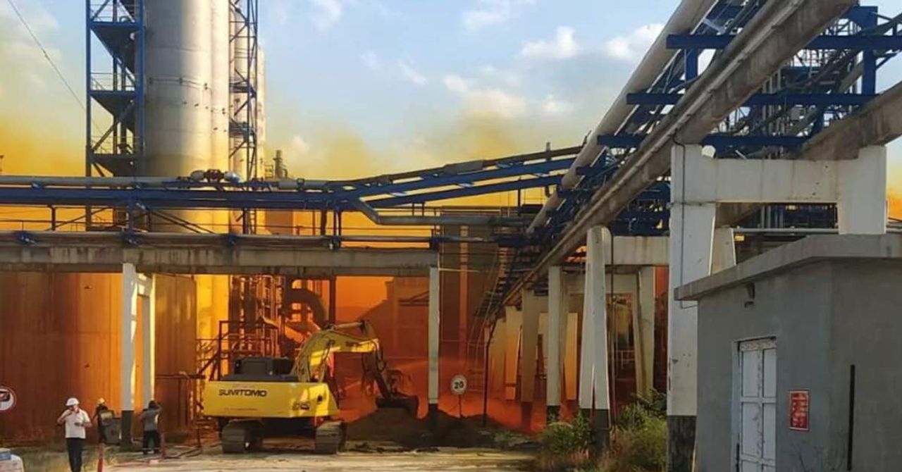 Kütahya Nitrik Asit Sızıntısı Kütahya Nitrik Asit Sızıntısı