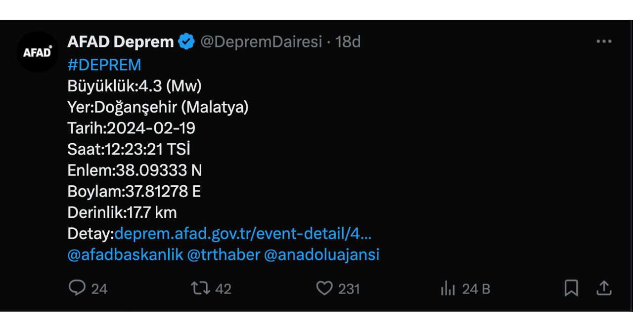 Malatya deprem Malatya deprem
