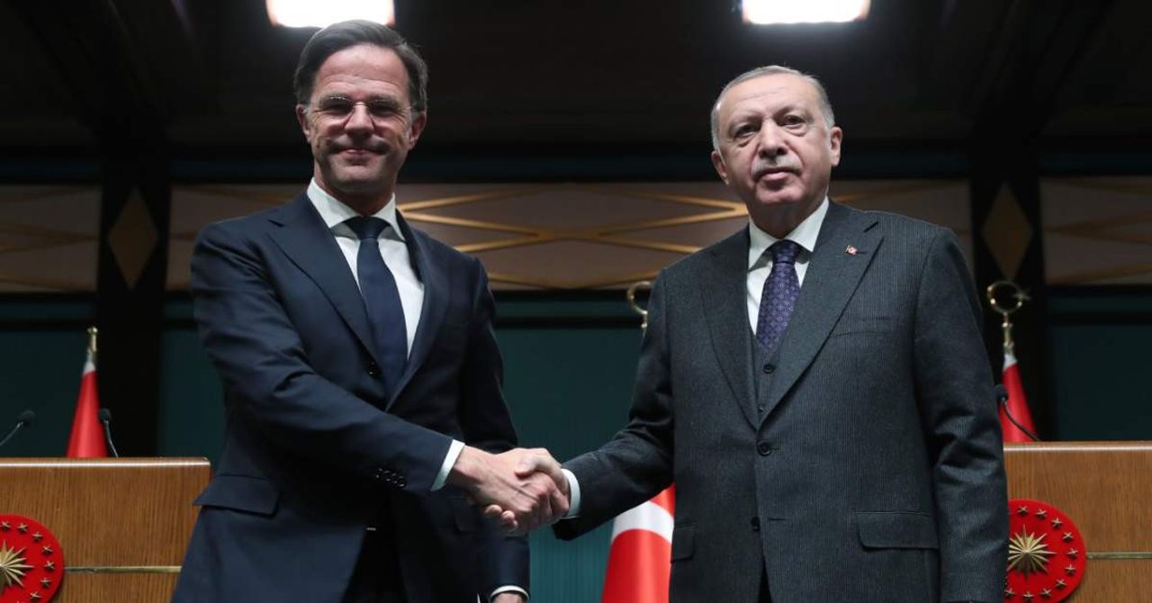 Mark Rutte Cumhurbaşkanı Erdoğan Mark Rutte Cumhurbaşkanı Erdoğan
