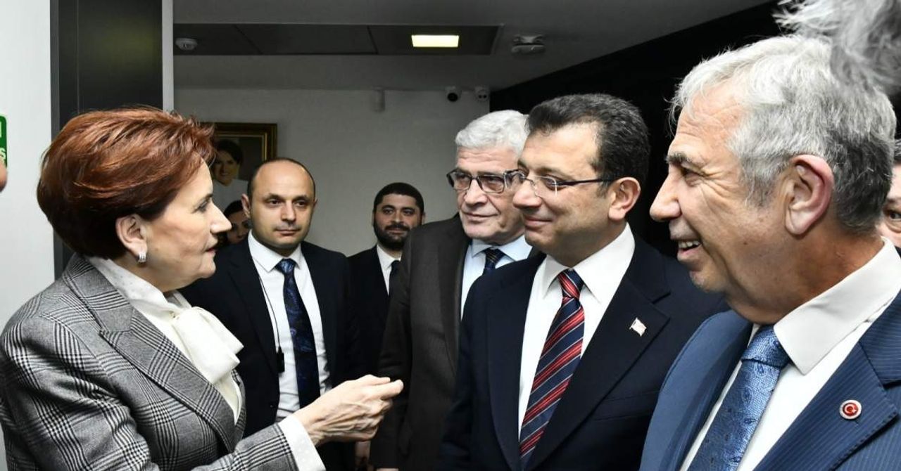 Meral Akşener - Ekrem İmamoğlu - Mansur Yavaş Meral Akşener - Ekrem İmamoğlu - Mansur Yavaş