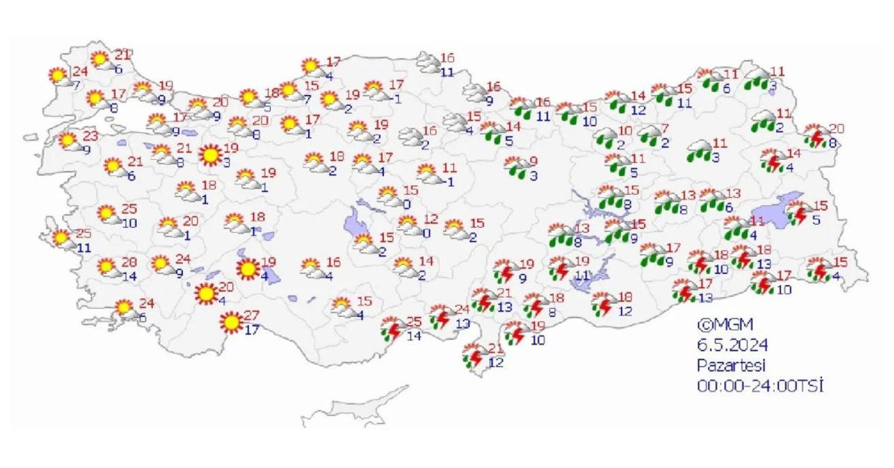 Meteoroloji çok sayıda ili uyardı: Mayıs ayında kar yağışı geliyor Meteoroloji çok sayıda ili uyardı: Mayıs ayında kar yağışı geliyor