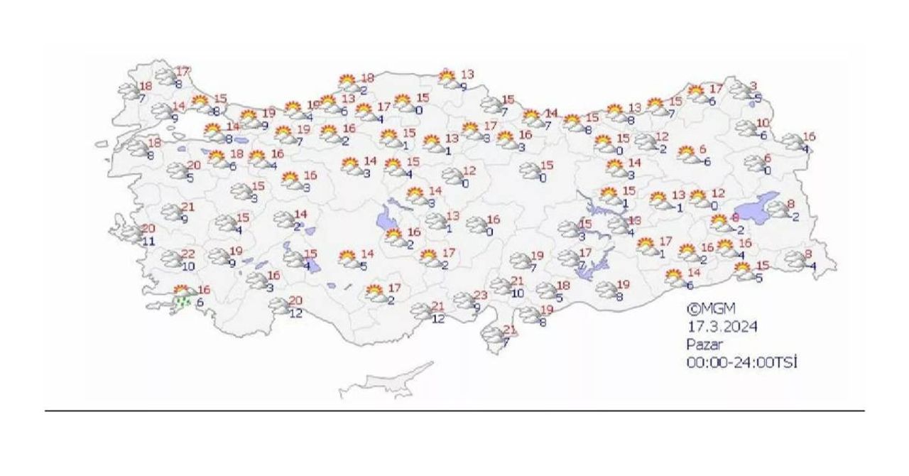 Meteoroloji il il açıklayarak uyardı: Sağanak yağış ve kar hafta başında kapıyı çalacak Meteoroloji il il açıklayarak uyardı: Sağanak yağış ve kar hafta başında kapıyı çalacak