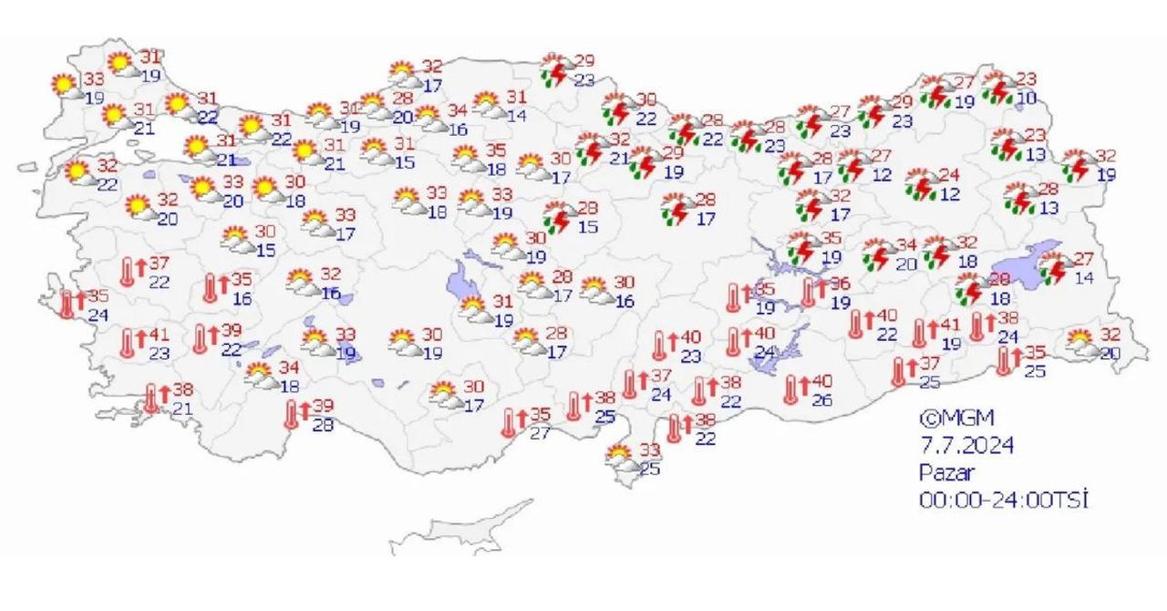 Meteoroloji ‘kapıyı çalıyor’ diyerek uyardı: Çok sayıda ile sağanak yağış uyarısı Meteoroloji ‘kapıyı çalıyor’ diyerek uyardı: Çok sayıda ile sağanak yağış uyarısı