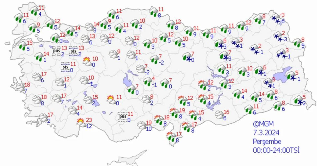 Meteoroloji yer ve tarih vererek açıkladı: Sağanak yağış ve kar o bölgeleri etkileyecek Meteoroloji yer ve tarih vererek açıkladı: Sağanak yağış ve kar o bölgeleri etkileyecek