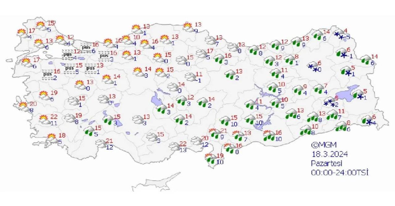 Meteoroloji’den 10 ile sarı kodlu uyarı: Kuvvetli sağanak yağış geliyor Meteoroloji’den 10 ile sarı kodlu uyarı: Kuvvetli sağanak yağış geliyor