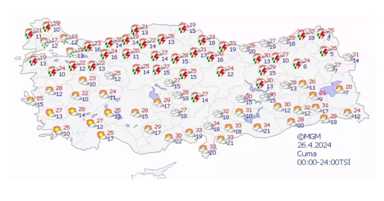 Meteoroloji’den 35 ile sarı kodlu uyarı: Toz taşınımı bekleniyor Meteoroloji’den 35 ile sarı kodlu uyarı: Toz taşınımı bekleniyor