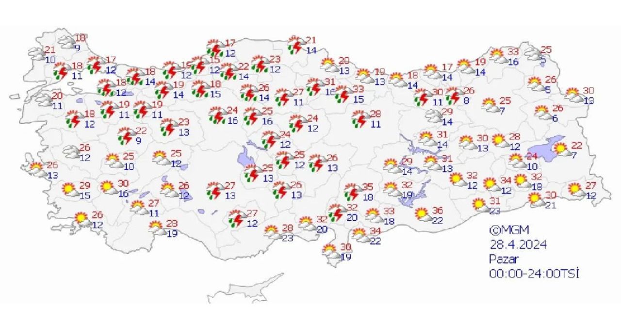 Meteoroloji’den sağanak yağış ve rüzgar uyarısı: Yurt genelinde etkili olacak Meteoroloji’den sağanak yağış ve rüzgar uyarısı: Yurt genelinde etkili olacak