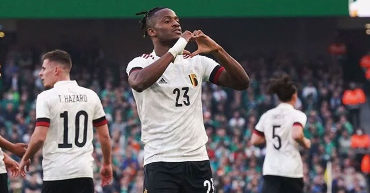 Michy Batshuayi milli takımda gol attı. Michy Batshuayi milli takımda gol attı.