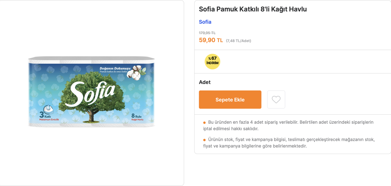 Migros kağıt havlu indirimi Migros kağıt havlu indirimi