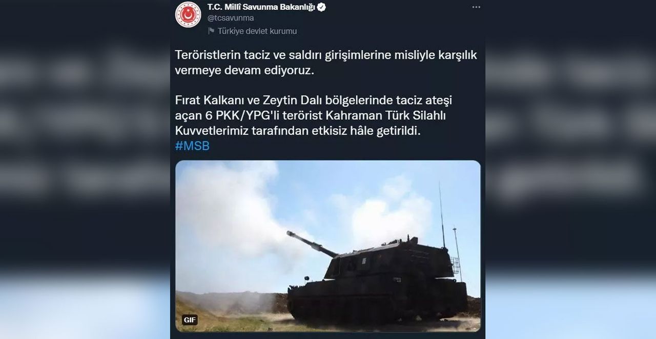Milli Savunma Bakanlığı duyurdu: 6 terörist daha etkisiz hale getirildi! Milli Savunma Bakanlığı duyurdu: 6 terörist daha etkisiz hale getirildi!