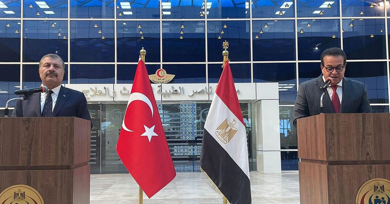 Mısır Sağlık Bakanı Abdulgaffar Mısır Sağlık Bakanı Abdulgaffar